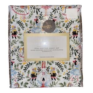Cupcakes and Cashmere FULL Christmas Holiday Nutcracker Ballet Cotton Sheet Set